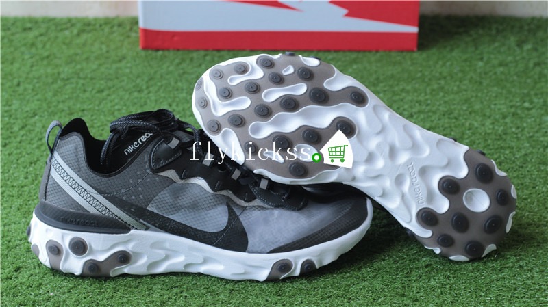 Nike React Element 87 Black White